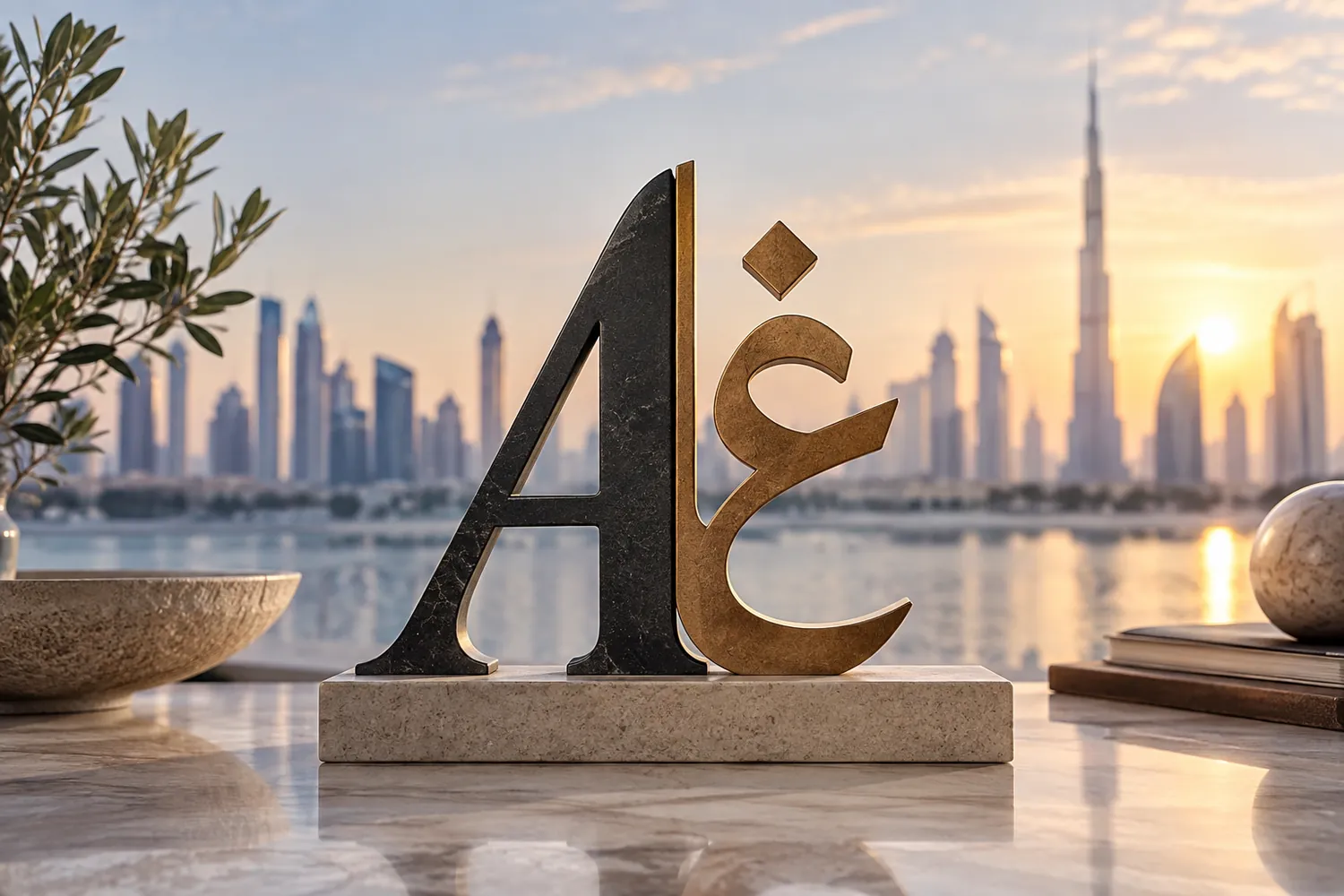 Einen Namen finden, der auf Arabisch und Englisch funktioniert