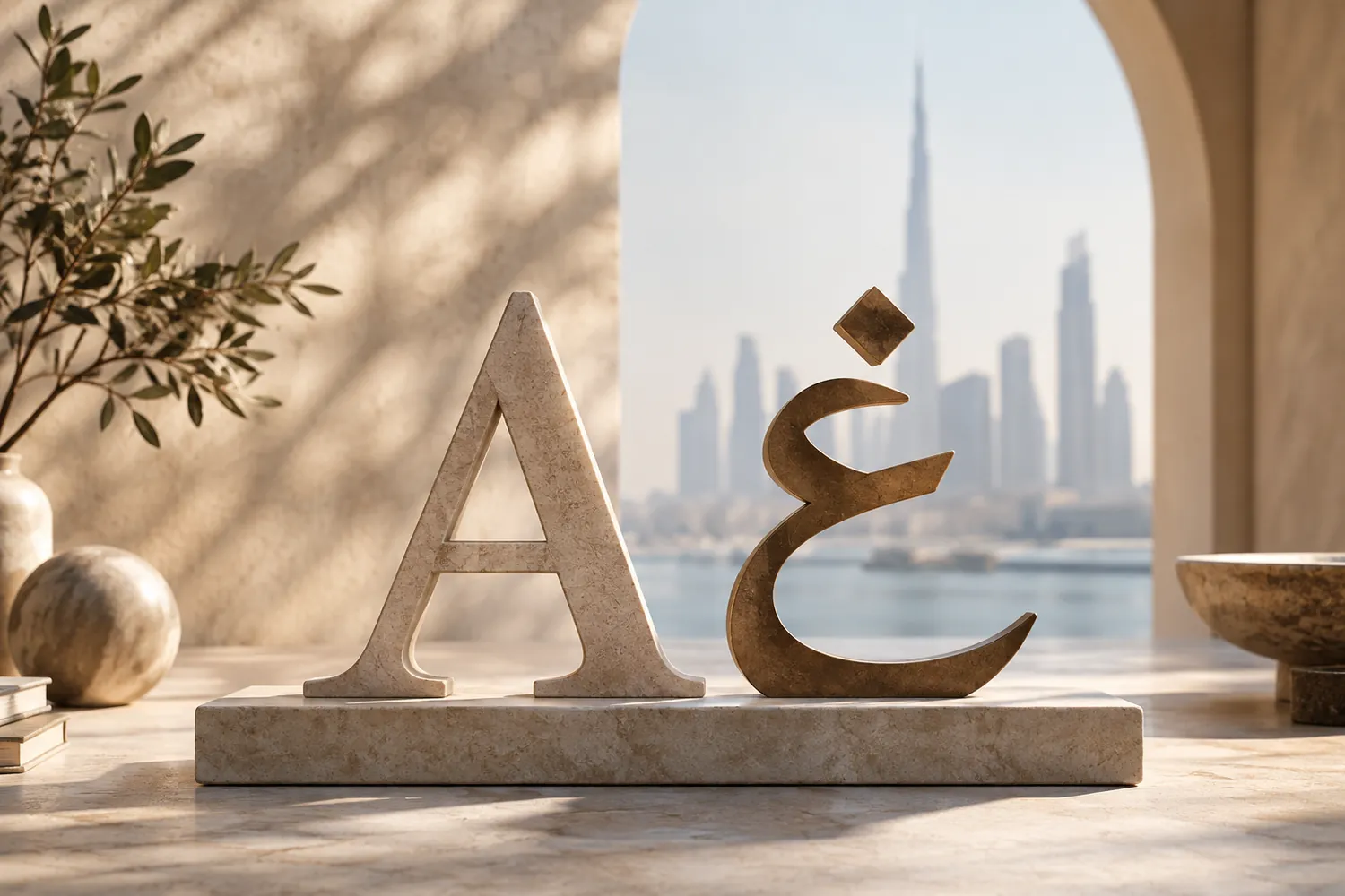 Typografie: Arabisch und Latein zusammenführen
