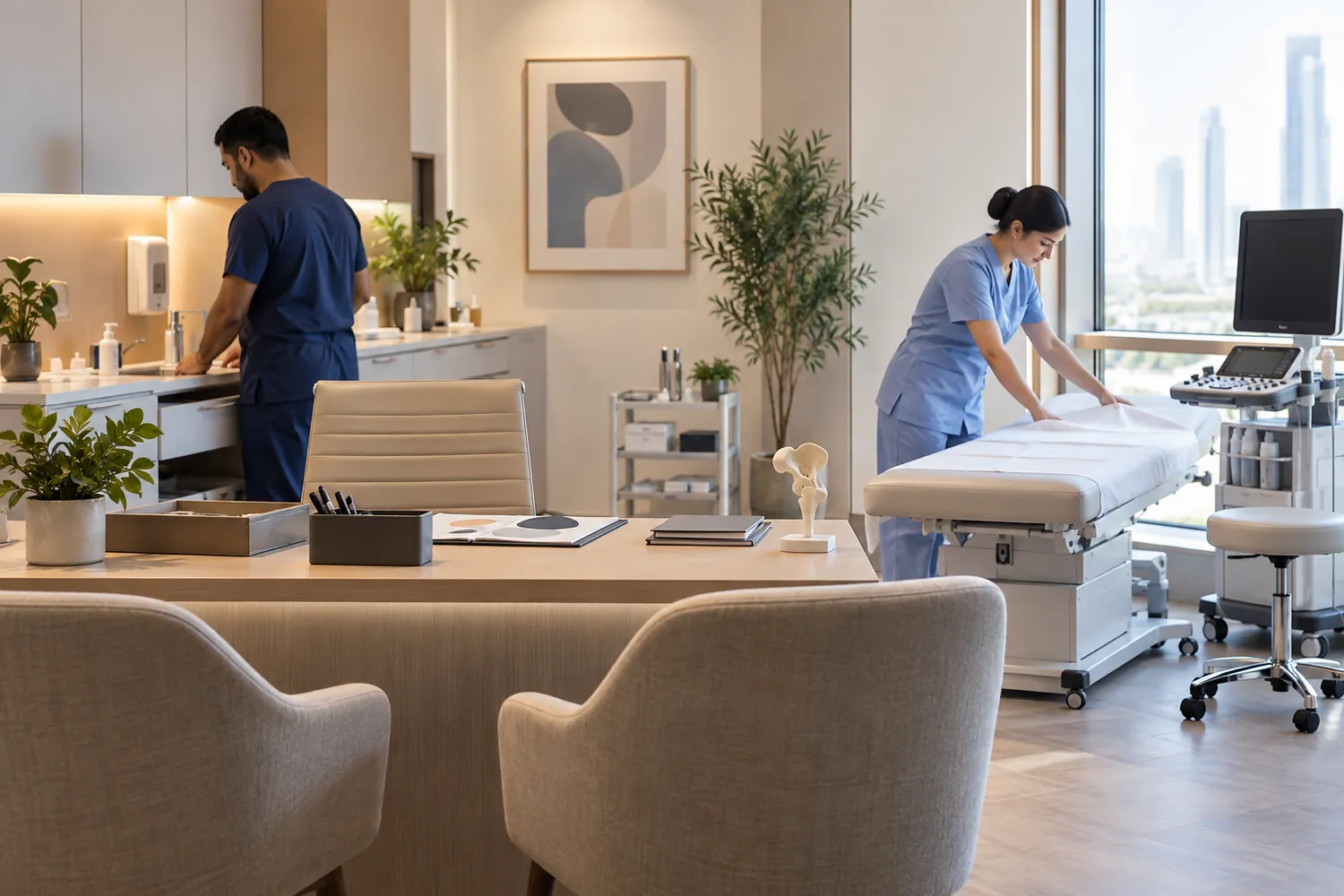 Eine neue Klinik in ihren ersten sechs Monaten vermarkten