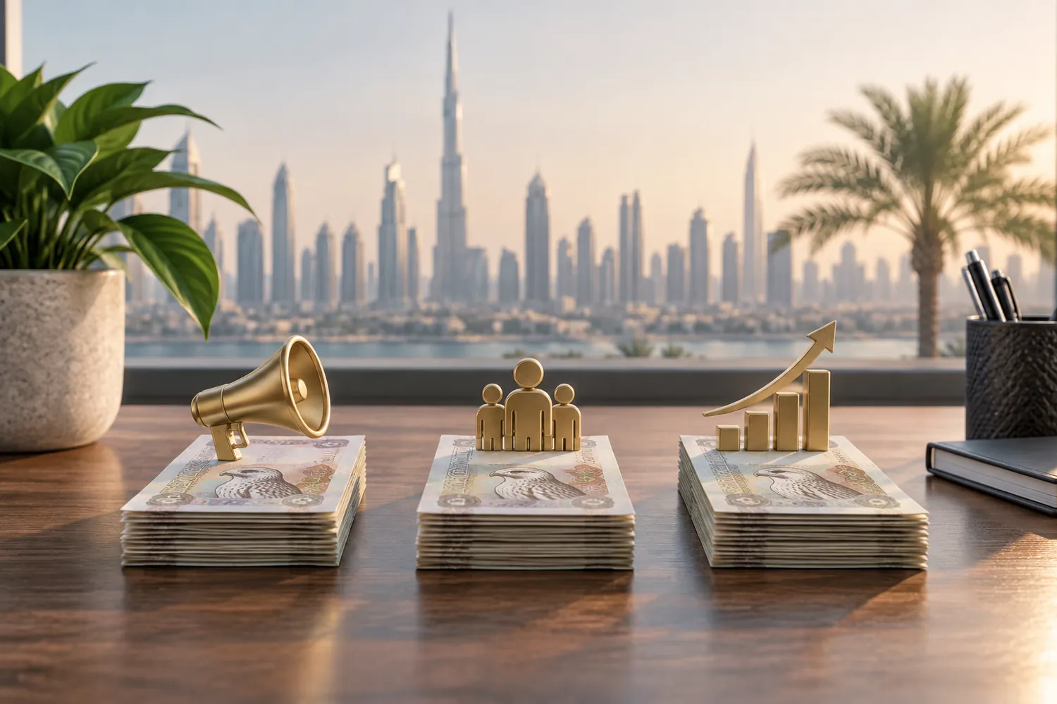 Kleine Budgets: Wo die ersten 10.000 Dirham hingehören